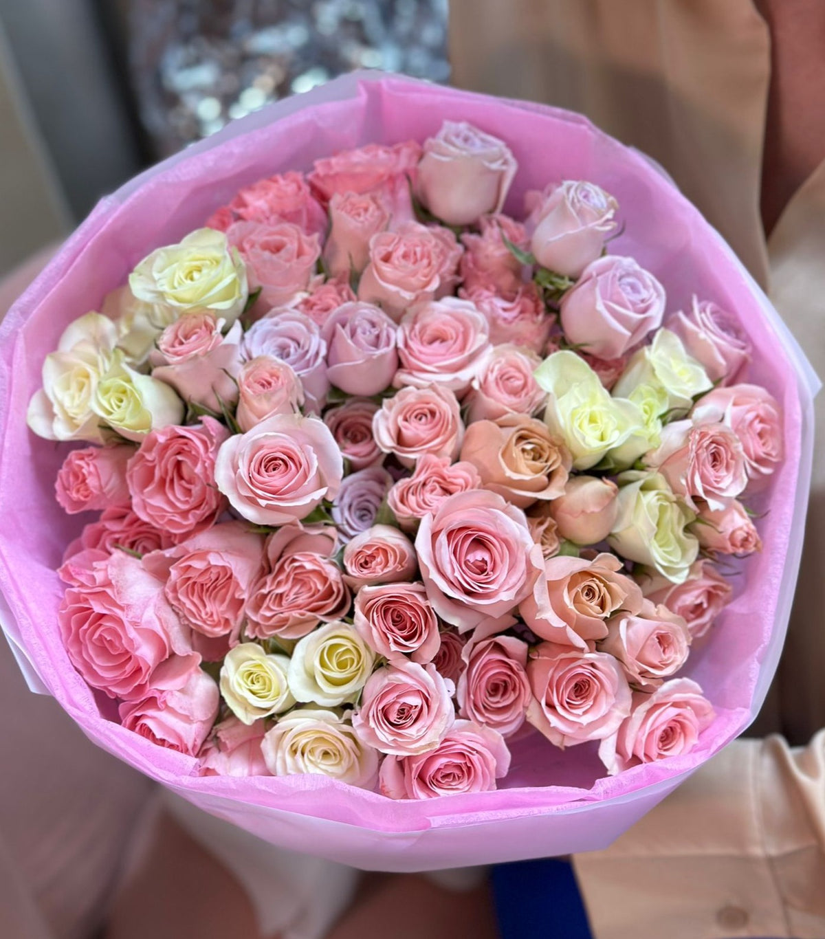 Bouquet of Spray Roses