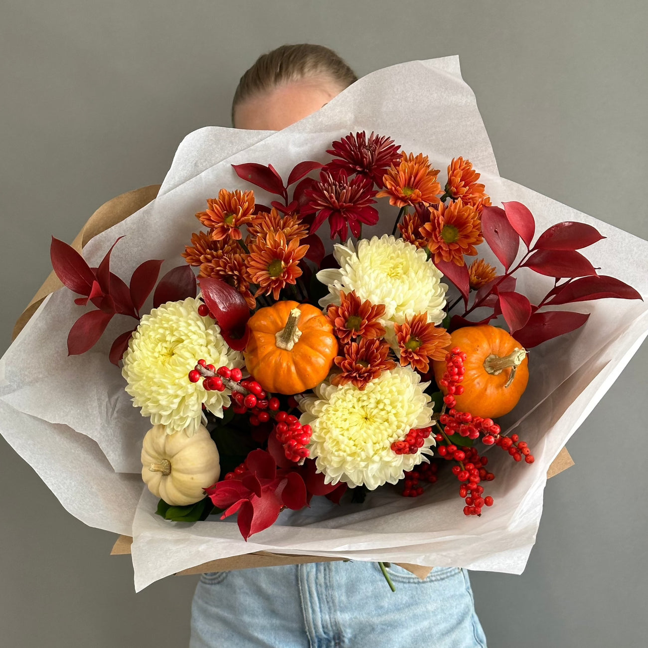 Pumpkins Symphony Bouquet