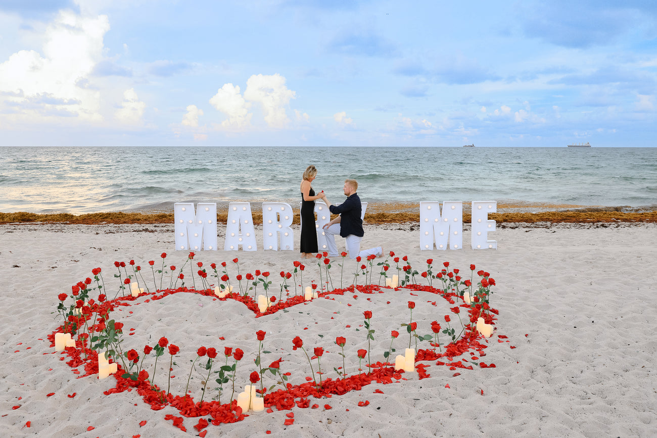 Marriage Proposal basic plus package (reservation $100)